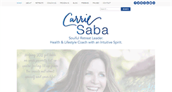 Desktop Screenshot of carriesaba.com